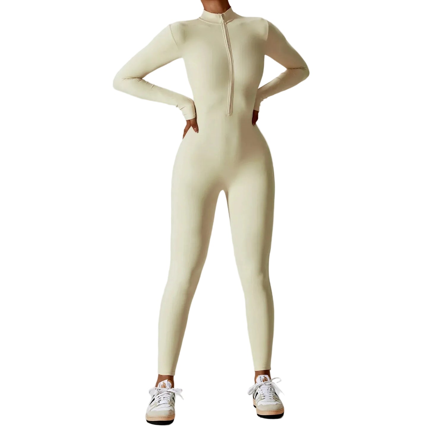 CAPELLA® ZIP-BODY ICON: Luxury Fitness Jumpsuit